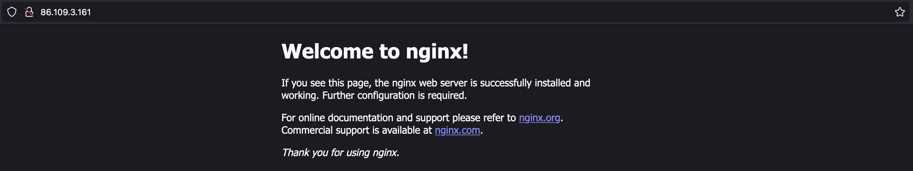 Swarm NGINX
